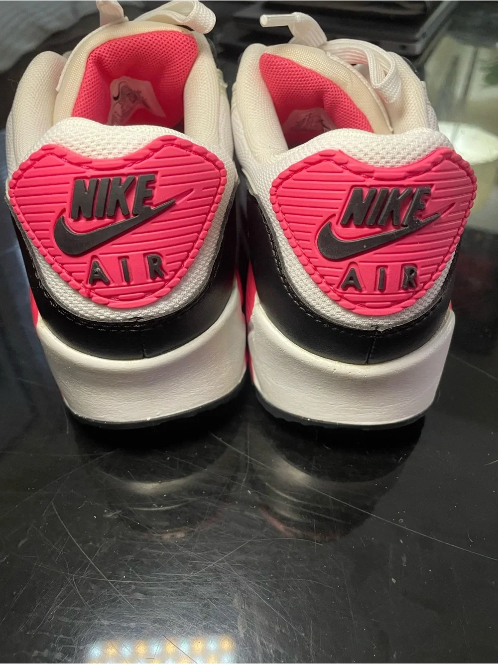 Nike Air Max Women's White, Pink & Black Sneakers